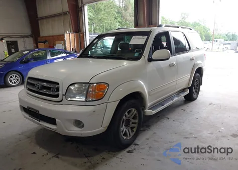 2003 Toyota Sequoia Limited V8 from USA, damaged, VIN 5TDBT48A03S159588